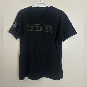 Tool Size M/L Black Graphic T-Shirt